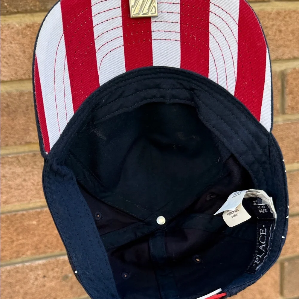 Under Armour Kids' Navy and Neon Green Logo Cap